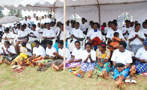 L-R: Some women beneficiaries who graduated from PAJER