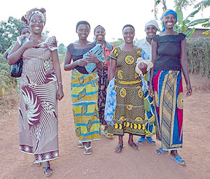 Some of AVEGAs Genocide widows.(Internet Photo)