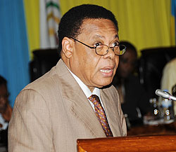 Juma Mwapachu received the accreditation of the Namibian envoy to EAC