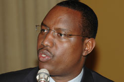 Minister Protais Mitali.