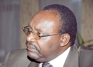 Governor of the National Bank of Rwanda, Francois Kanimba (File Photo)