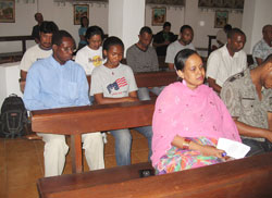 Rwandan diaspora during the genocide commemoration event in Djibouti. (courtesy Photo)