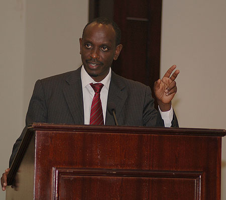 The new EAC Secretary General, Dr Richard Sezibera