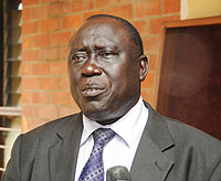 Justice Minister Tharcisse Karugarama