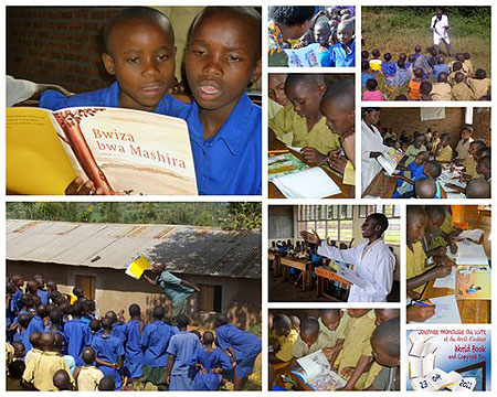 Children in Rwanda are eager to read. (Courtesy Photo)