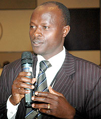 Newly elected RALGA president Justus Kangwagye.(Courtesy Photo).