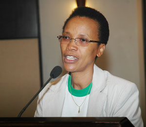 Strict on wetlands: REMA Director General, Rose Mukankomeje. (File Photo)