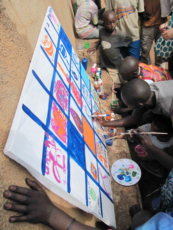 The u2018Kids Olympicu2019 was an exercise that built teamwork.