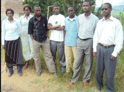 Some of the Local leaders who resigned i in Karongi District (Photo S Nkurunziza).