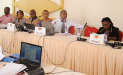 Youth from various African countries at the workshop (Photo T.Kisambira).