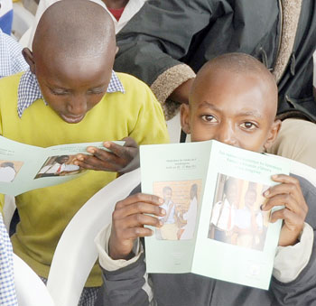 Rwandan girls are privileged because they have a lower chance of suffering from Cervical cancer due to the ongoing vaccination.