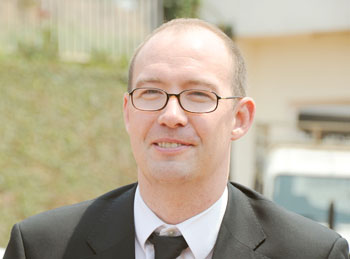 British High Commissioner to Rwanda, Ben Liewellyn-Jones OBE (file photo).