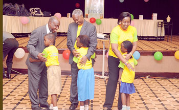 Leaders were pleased by the performance of the children.