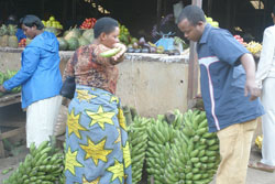 Dealers in agricultural produce have benefitted from the e-Soko application (File Photo).