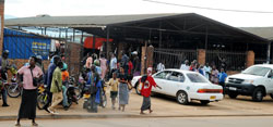 Kicukiro Market is said to be responsible for congestion and road accidents in Kicukiro Centre. It will soon be relocated (File Photo).