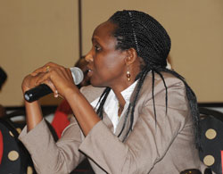 Agriculture Minister Agnes Karibata (File Photo)