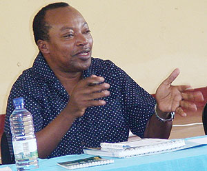 Western Province Governor Celestin Kabahizi (photo S Nkurunziza)