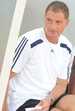 APR coach Ernie Brandts could lift his first trophy this afternoon. (File photo)