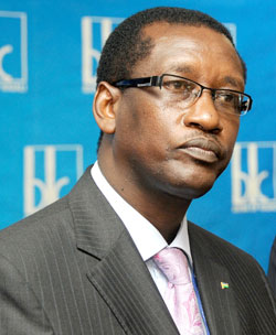 Bank of Kigali Managing Director, James Gatera (File Photo)