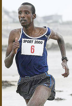 Gervais Hakizimana is desperate to run in the All Africa Games