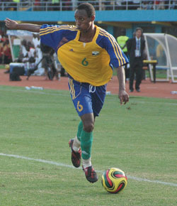 RULED OUT: Iranzi will play no part in the Burundi return leg qualifier. (File Photo)