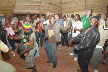Jah Rastafarian! Music fans enjoyed the performances and danced all the way until dawn.