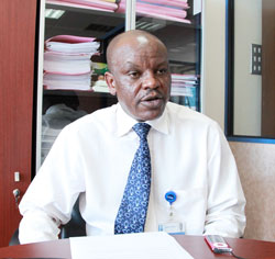 Lawson Naibo, the COO of Bank of Kigali.