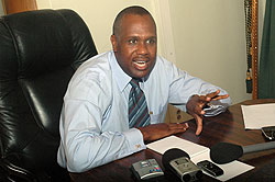 RwandAir CEO, John Mirenge.