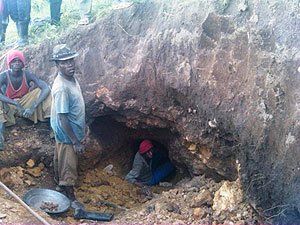 Two people in Karongi District were killed after a quarry disaster  (Photo S Nkurunziza)