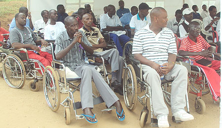 Some of the veterans  during the event. (Photo G. Mugoya)