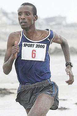Rwanda's steeple-chase specialist Gervais Nizeyimana will miss the marathon.