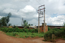Rural Electrification infrastructure.