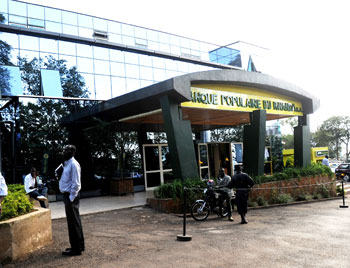 Bank Populaire is awarding clients using mobile money (File photo)