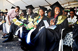 Graduands believe job centres would facilitate the search for employment. (File Photo)