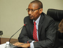 Finance Minister, John Rwangombwa (File photo)