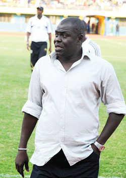 Amavubi head coach Sellas Tetteh