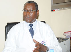  Kigali  paediatrician Dr. Joseph Mucumbitsi