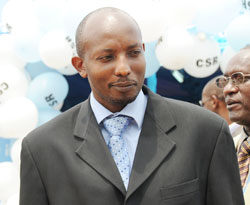 the Director General of SSFR, Afrique Ramba 