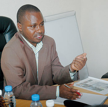 Land Centre Director General, Emmanuel Nkurunziza