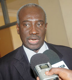 CHIEF PROSECUTOR; Hassan Bubacar Jallow (File photo)
