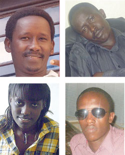 L-R:Amani;William Sano; Phina JJ;Kenneth Nkotanyi