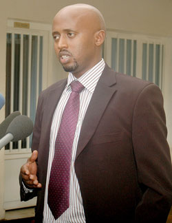 COMMENDED INITIATIVE; The Director General of Health Communication Centre   Arthur Asiimwe (File photo)