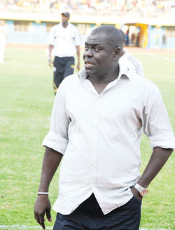 Tetteh expects Sibomana to resume training tomorrow. (File Photo)