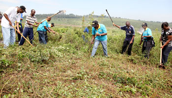 Umuganda has made Kigali one of the cleanest cities in the  World (File Photo)