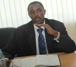 CNLG boss Jean de Dieu Mucyo (File photo)