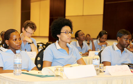 Youth from accross the continent attended the conference. (Photo T Kisambira)