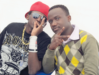 (L-R) Riderman and Mani Martin ( file photo).