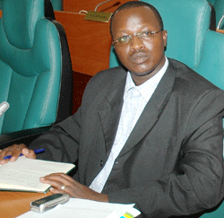 Director General of Communication and Outreach at the lower house of Parliament; Augustin Habimana