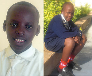 L-R: Bright Kwizera; Gyslain Ngabonziza