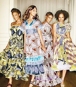 African fashion has high demand on the international market. (Net Photo)